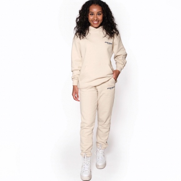 SMASH + TESS X STAR WARS beige cream DROID JOGGER pants - Picture 5 of 10